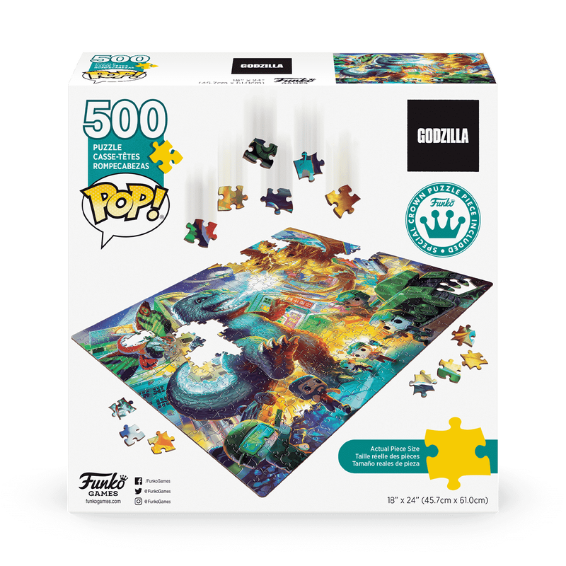 Pop! Godzilla Puzzle, , hi-res view 3