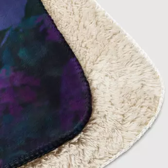 KPop Demon Hunters Derpy Tiger and Sussie Magpie Sherpa Blanket, Image 2