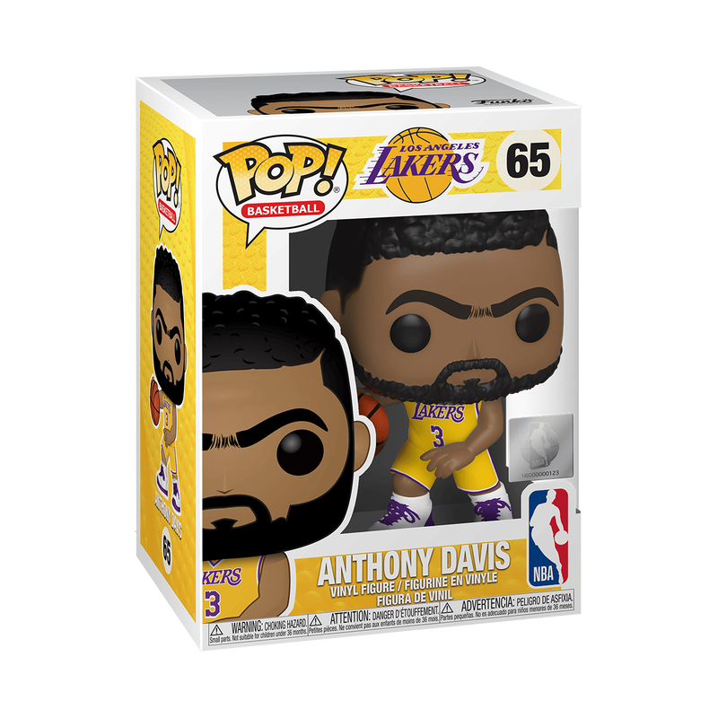 POP! Anthony Davis フィギュア 背番号3番 POP NBA: Lakers - Anthony Davis