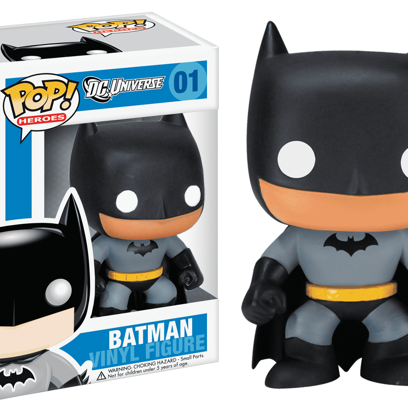 POP Heroes: DC - Batman 1/36 Chase, , hi-res view 1