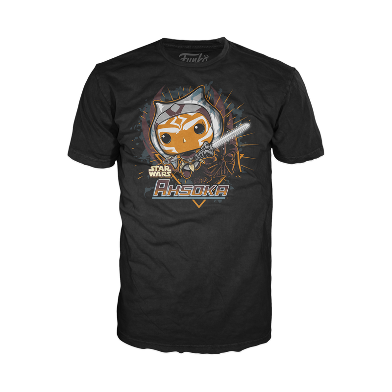 Funko Pop! Tee: The Book of Boba Fett - Ahsoka (L)
