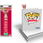 Holiday: Rudolph 3D Bookmark, , hi-res view 1