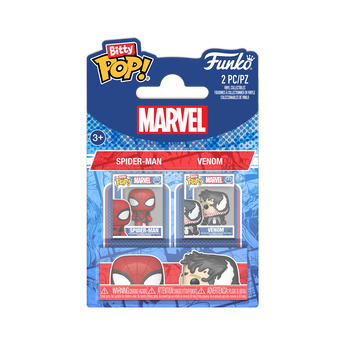 Bitty Pop! Spider-Man & Venom 2-Pack, Image 1