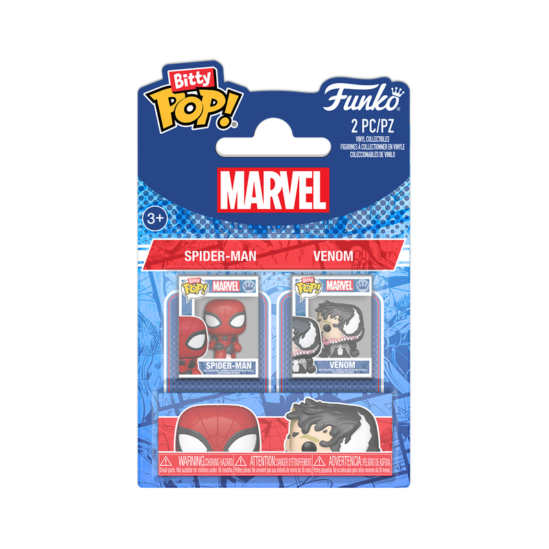 Bitty Pop! Spider-Man & Venom 2-Pack, , hi-res view 1
