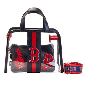 MLB Boston Red Sox Stadium Crossbody Bag with Pouch, Image 1