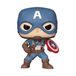 Pop! Captain America with Helmet (The First Avenger), , hi-res view 1
