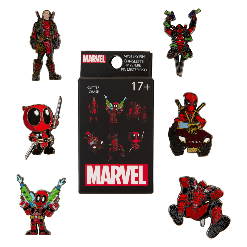 Deadpool Pin Set 4-Pack, , hi-res view 1