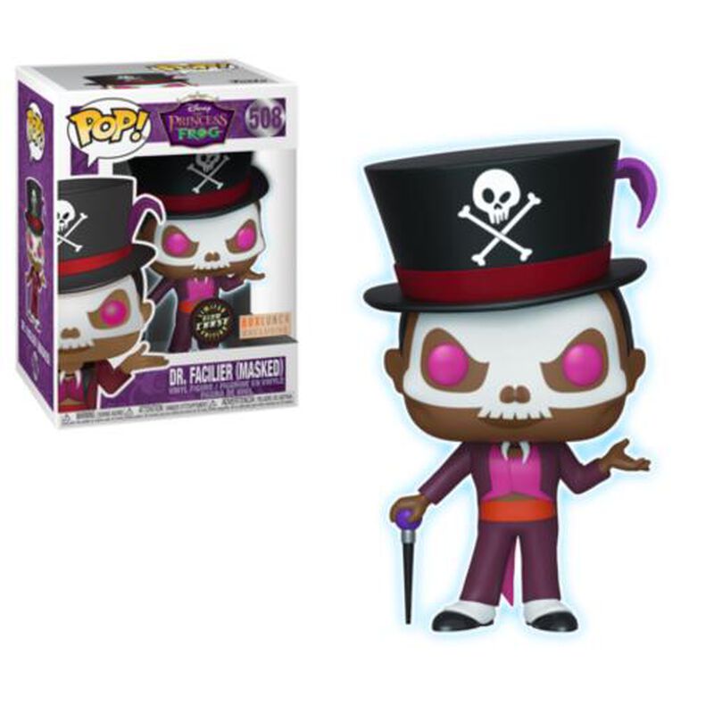 POP Disney: Princess&Frog - Dr. Facilier w/Mask (GITD), , hi-res view 2