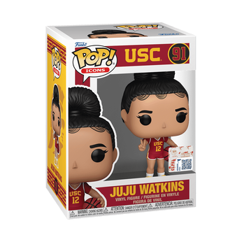 Pop! JuJu Watkins (Cardinal Jersey), Image 2