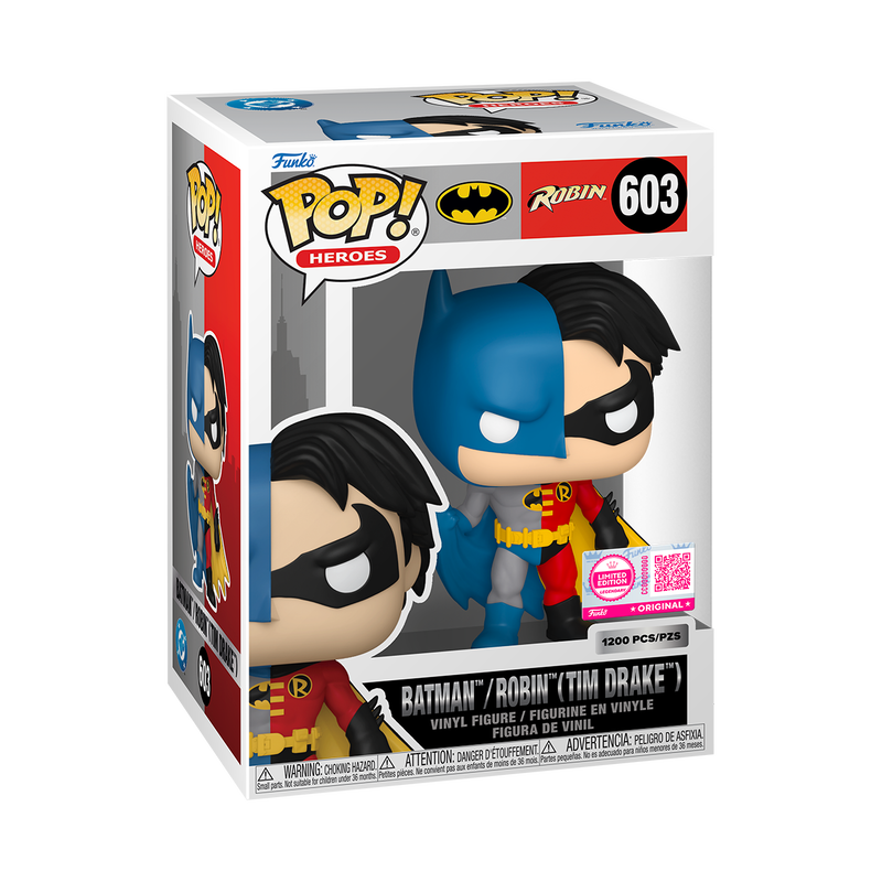 Pop! Batman/Robin (Tim Drake) with Pop! Protector, , hi-res view 2