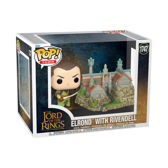 Pop! Town Lord Elrond with Rivendell, Image 2