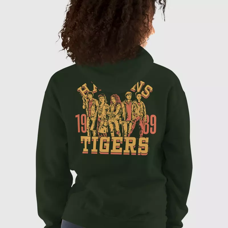 Stranger Things Hawkins Tigers '89 Hoodie, , hi-res view 1