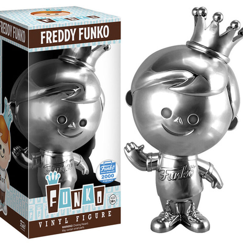 Chrome Freddy Funko Vinyl Figure, , hi-res view 1