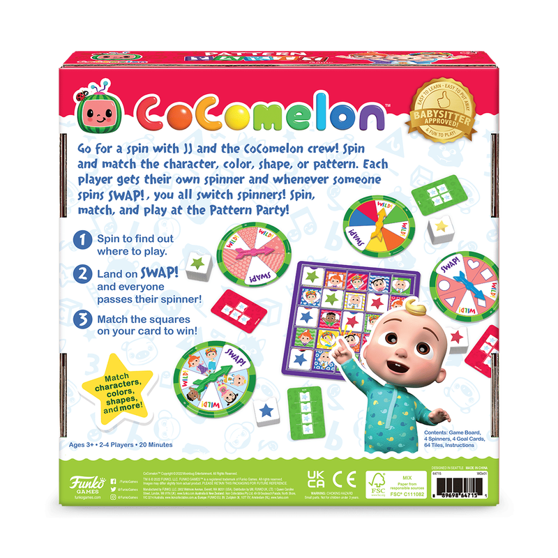 CoComelon Pattern Party Game, , hi-res image number 4