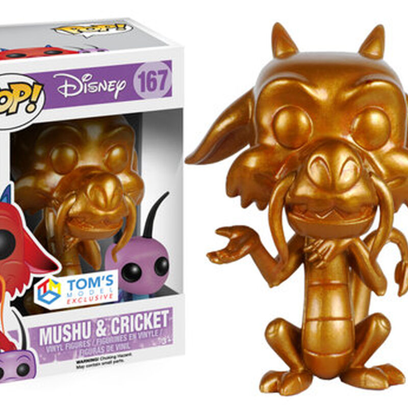 Mulan - Metallic Mushu & Cricket, , hi-res view 1