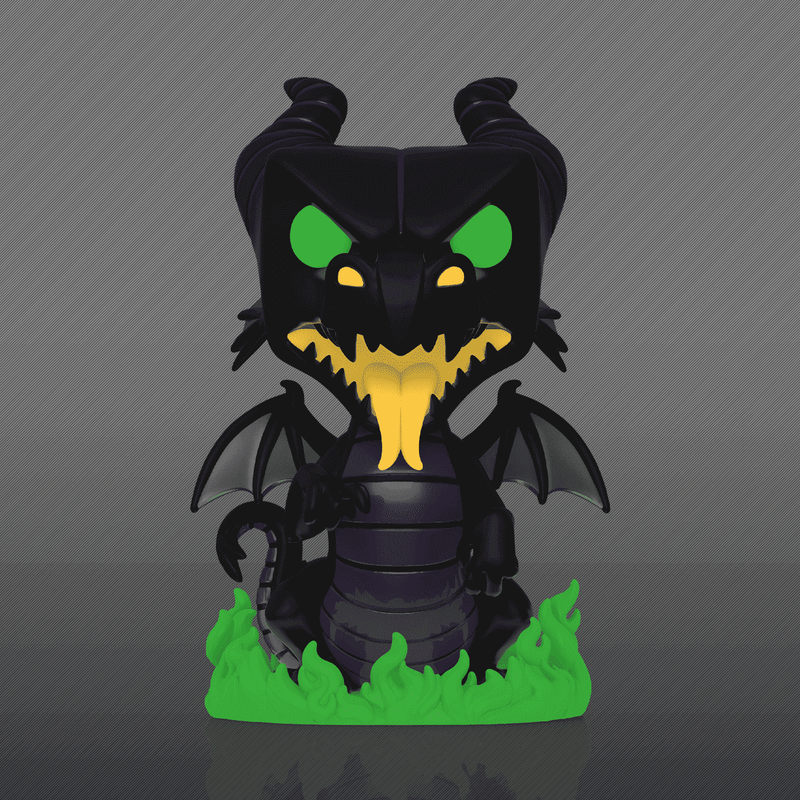 Pop! Jumbo Maleficent as Dragon (Glow), , hi-res view 3