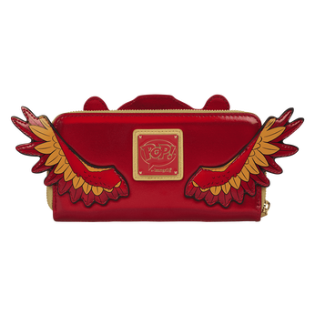 Funko Pop! By Loungefly Harry Potter Exclusive Fawkes Phoenix Cosplay Zip Around Wallet, Image 2