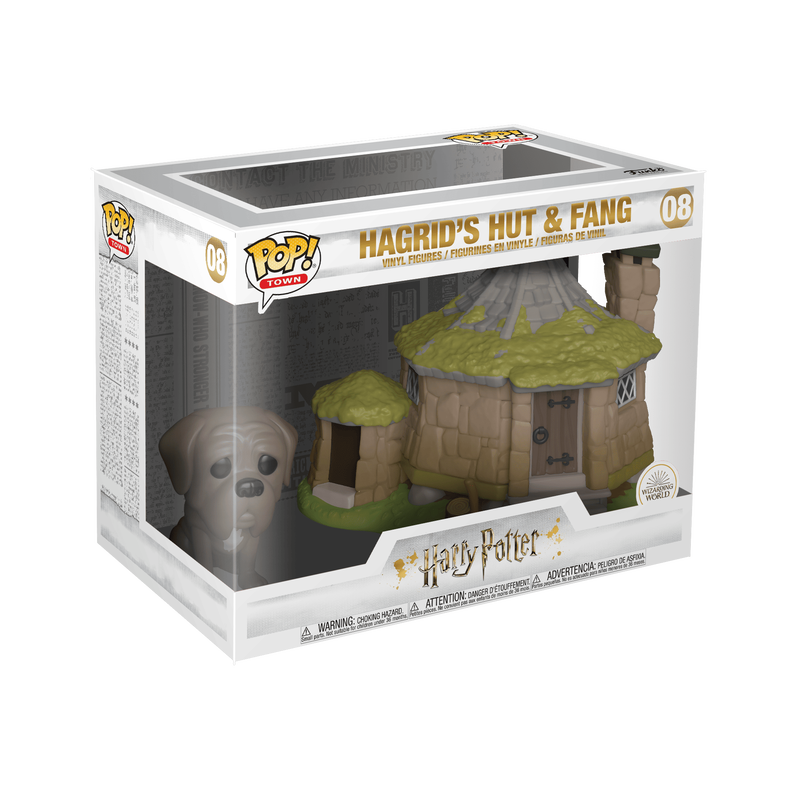 Pop! Town Hagrid's Hut & Fang | From the Vault | Funko