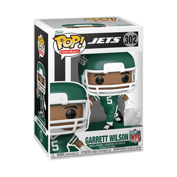 Pop! Garrett Wilson (Green and White Uniform), Image 2