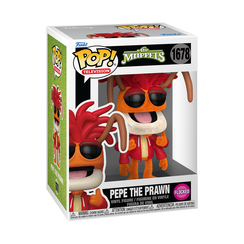 Pop! Pepe the Prawn (Flocked), , hi-res view 2