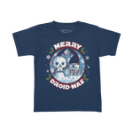 Snowmen C-3PO & R2-D2 Merry Droid-mas Kids Tee, , hi-res view 1