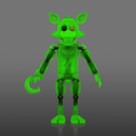Radioactive Foxy (Glow) Action Figure, , hi-res view 3