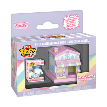 Bitty Pop! Towns Chef Cinnamoroll and Caf&eacute; Cinnamoroll, Image 2
