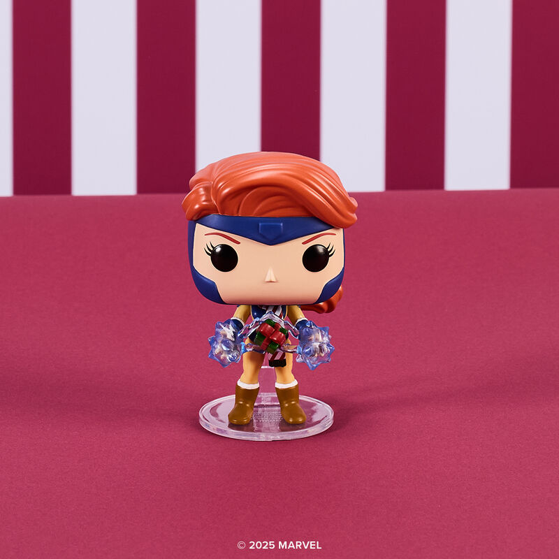 Pop! Jean Grey with Present FWlifestyle1 view 2