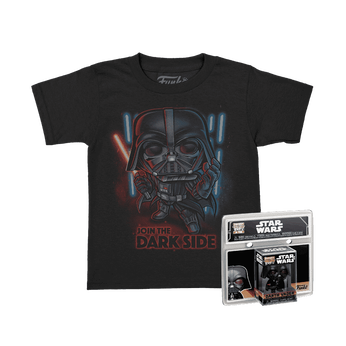Pocket Pop! & Kids Tee Darth Vader Join the Dark Side, Image 1