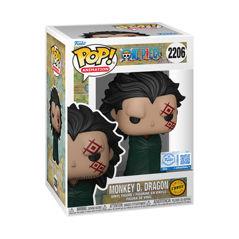 Pop! Monkey D. Dragon (Chase), Image 2
