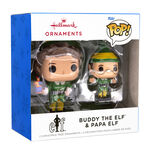 Buddy the Elf & Papa Elf Ornament, , hi-res view 4