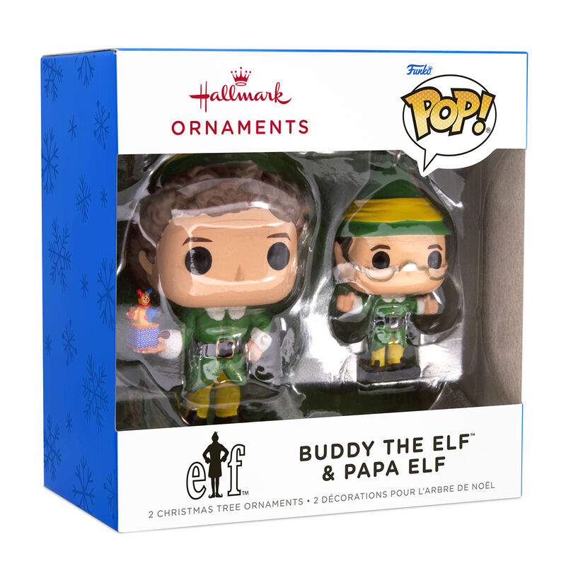Buddy the Elf & Papa Elf Ornament, , hi-res view 4