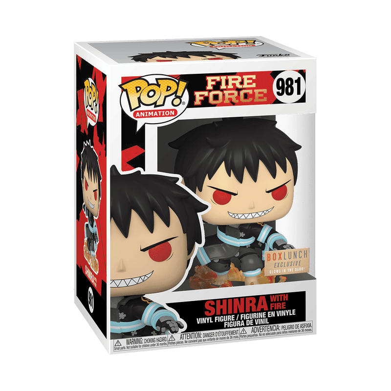 POP Animation: Fire Force- Shinra w/Fire(GW), , hi-res view 1