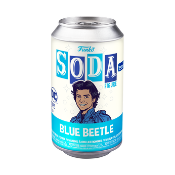 Vinyl SODA Blue Beetle with Weapon, Image 2