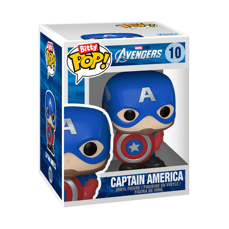 Bitty Pop! Marvel the Infinity Saga Captain America, , hi-res view 1