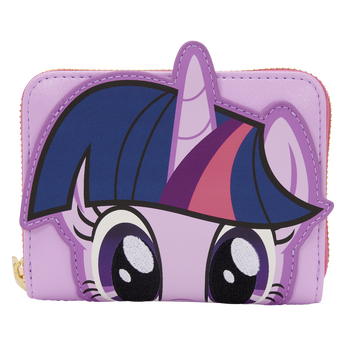 My Little Pony Twilight Sparkle Cosplay Glitter Zip Around Wallet, , hi-res view 1