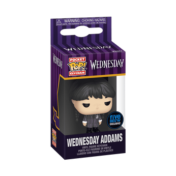 Pop! Keychain Wednesday Addams, Image 2