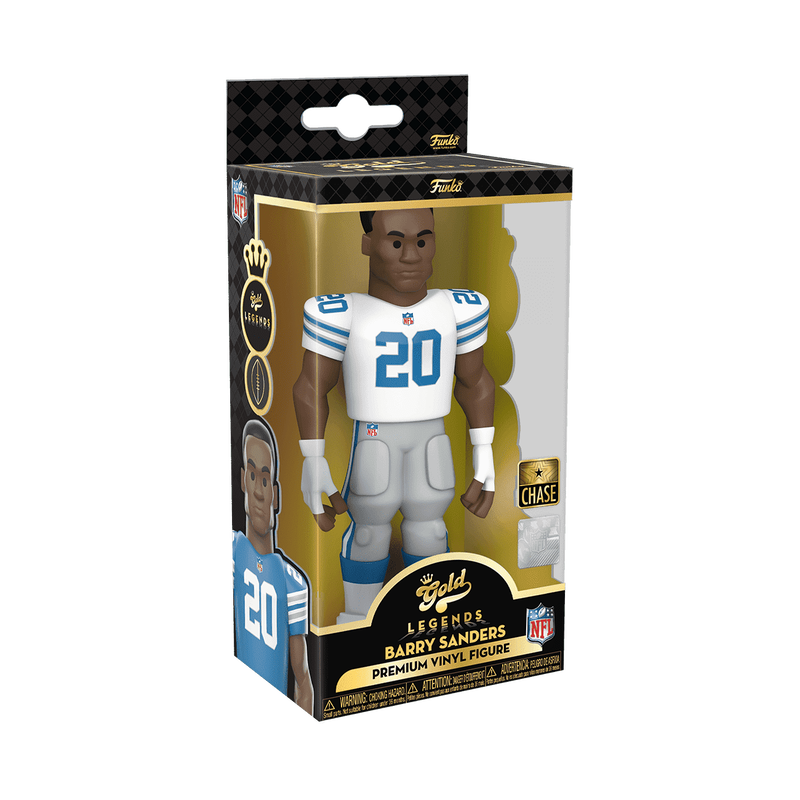 Vinyl GOLD 5" Barry Sanders - Lions, , hi-res view 4