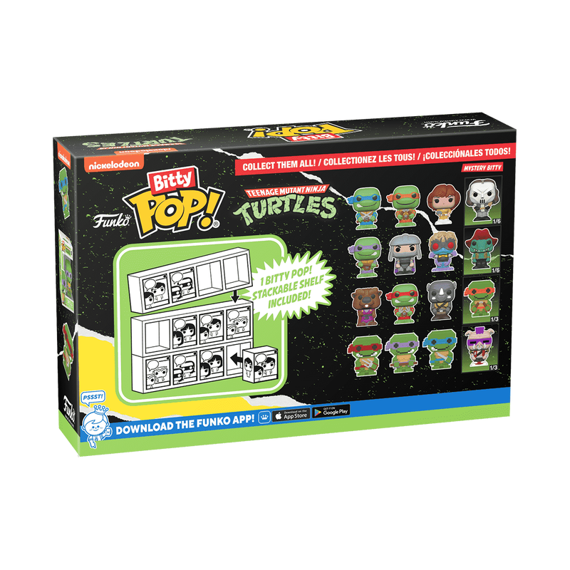 Bitty Pop! Teenage Mutant Ninja Turtles 4-Pack Series 4, , hi-res view 4