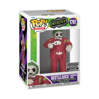 Pop! Beetlejuice Shrunken Head, Image 2