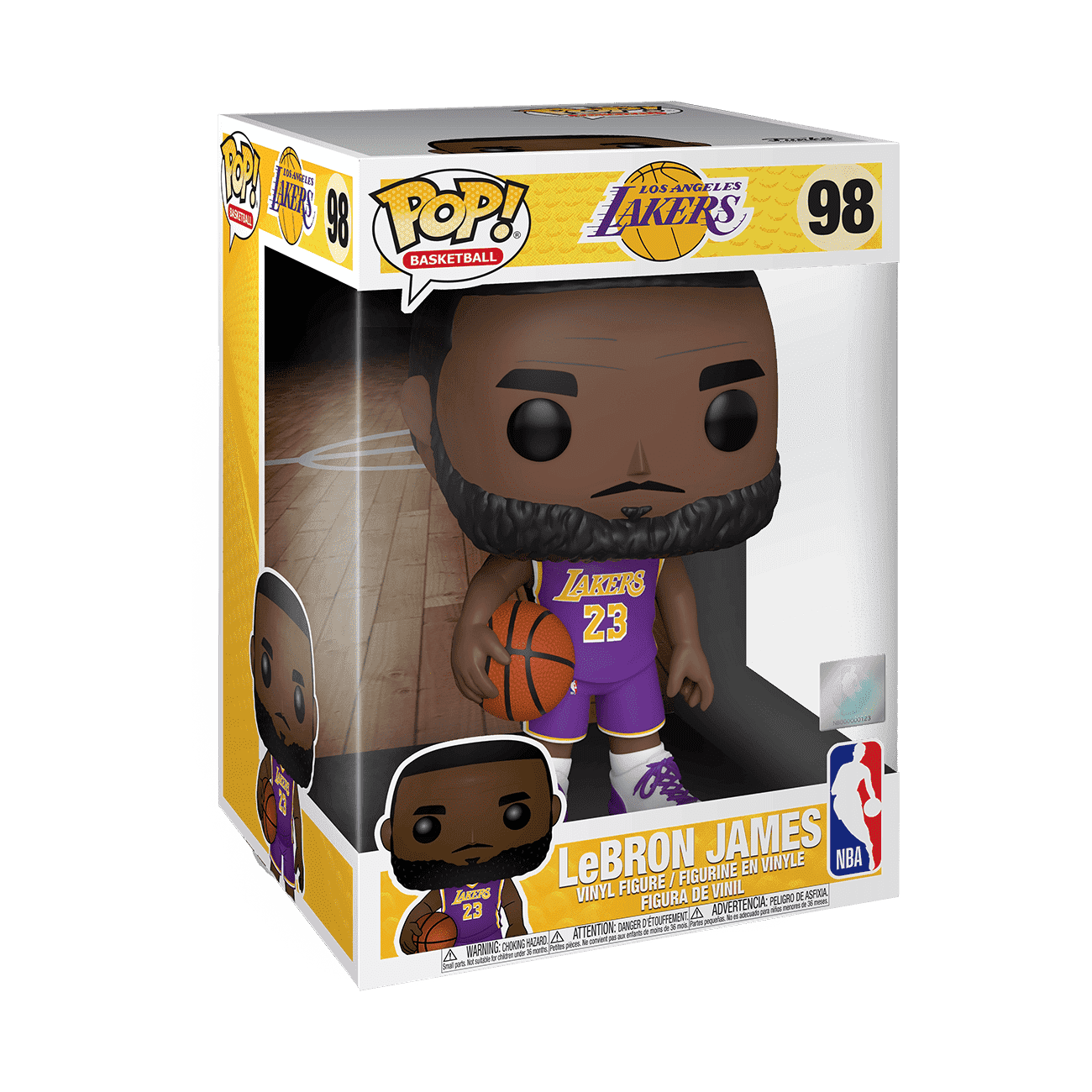 lebron james large funko pop