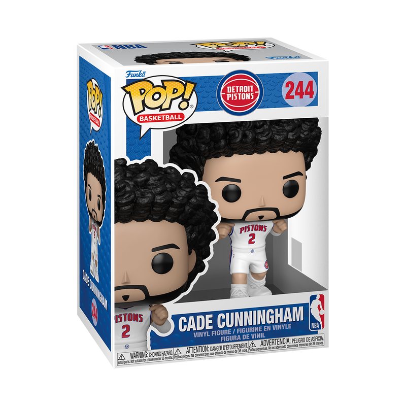 Pop! Cade Cunningham (White Association Edition Jersey), , hi-res view 2