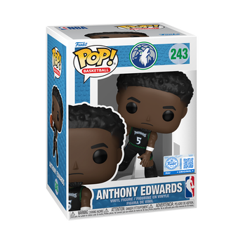 Pop! Anthony Edwards (Black Classic Edition Jersey), , hi-res view 2