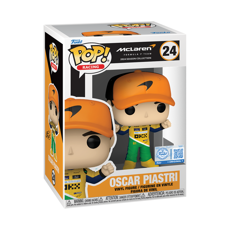 Pop! Oscar Piastri (Senna Tribute Uniform), , hi-res view 2
