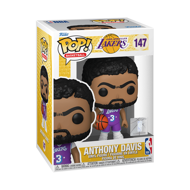 Pop! 21-22 NBA City Edition Anthony Davis, , hi-res view 2