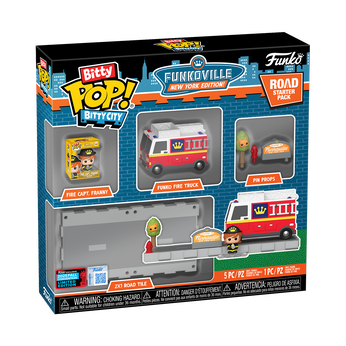 Bitty Pop! Bitty City Funkoville New York Edition Road Starter Pack, Image 1