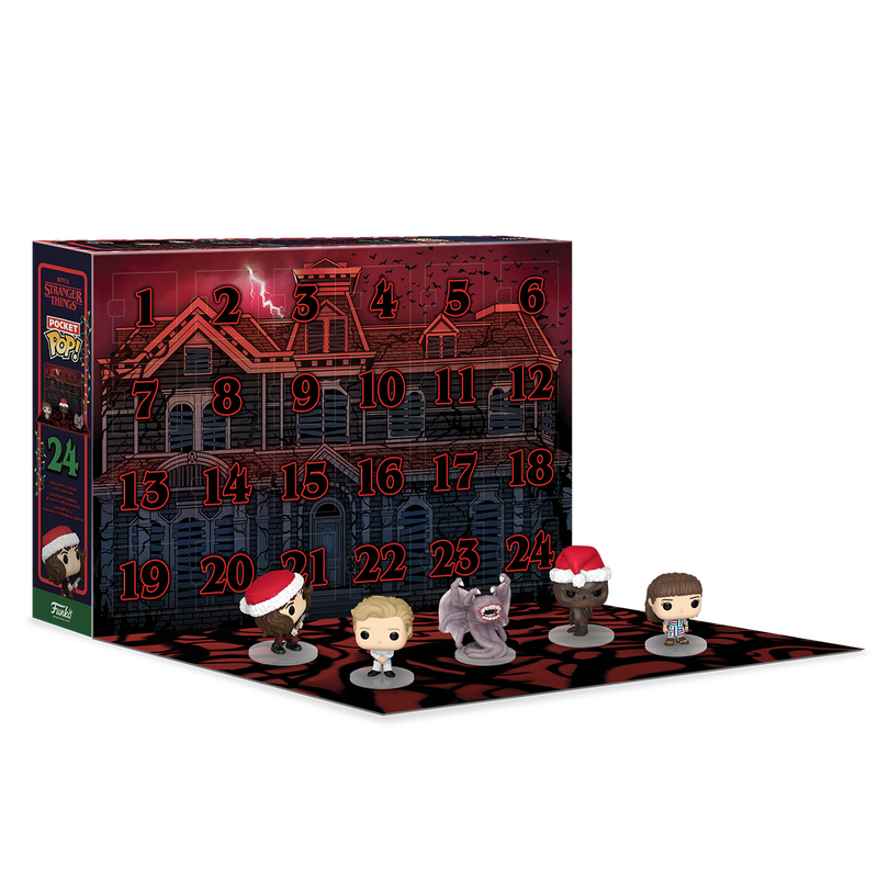 Buy Pocket Pop Stranger Things 24 Day Holiday Advent Calendar at Funko