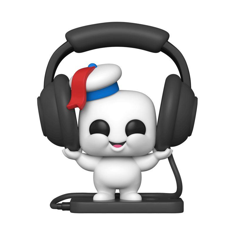 POP Movies: Ghostbusters: After-Mini Puft w/ Headphones (WMT), , hi-res view 2