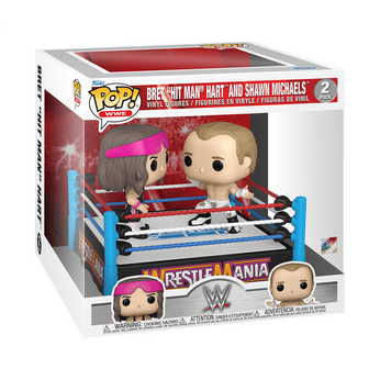 Pop! Moment Bret "Hit Man" Hart and Shawn Michaels, Image 2