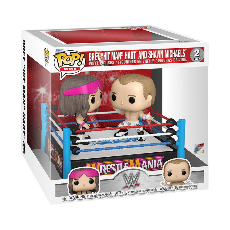 Pop! Moment Bret "Hit Man" Hart and Shawn Michaels, , hi-res image number 2